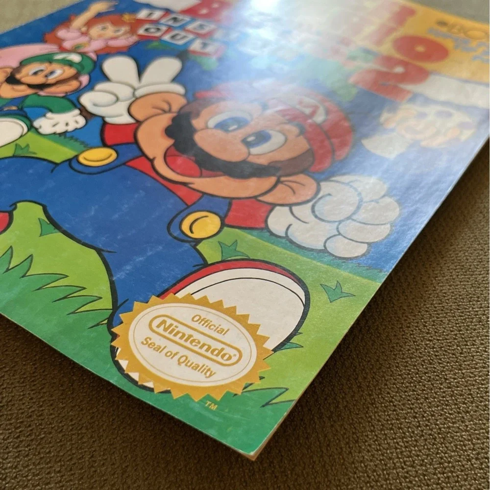 Nintendo Power Super Mario Bros. 2 Inside Out Manual + Bonus Tip Book